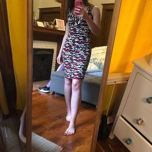 Beautiful barely worn DVF Bodycon Dress